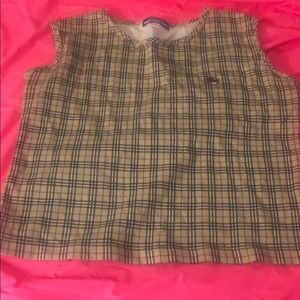 Burberry London tank top size 38